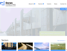 Tablet Screenshot of doran.co.uk